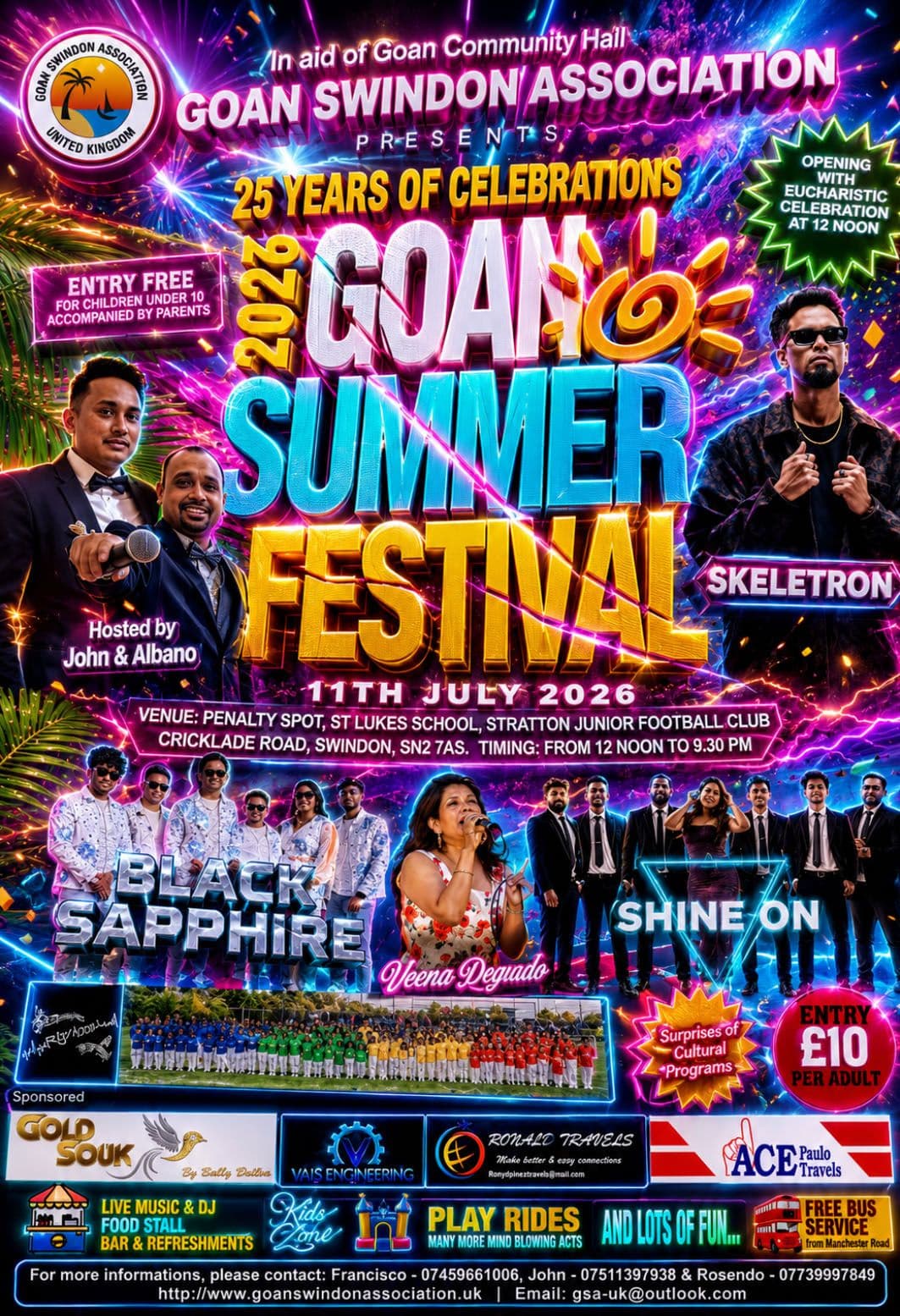 Goan Summer Festival 2026 – 25 Years of Celebrations