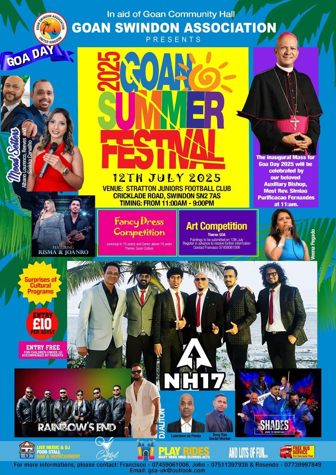 Goan Summer Festival 2025 poster